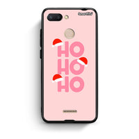 Thumbnail for Xiaomi Redmi 6 Xmas Ho Ho Ho θήκη από τη Smartfits με σχέδιο στο πίσω μέρος και μαύρο περίβλημα | Smartphone case with colorful back and black bezels by Smartfits