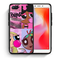 Thumbnail for Θήκη Αγίου Βαλεντίνου Xiaomi Redmi 6A Bubble Girls από τη Smartfits με σχέδιο στο πίσω μέρος και μαύρο περίβλημα | Xiaomi Redmi 6A Bubble Girls case with colorful back and black bezels