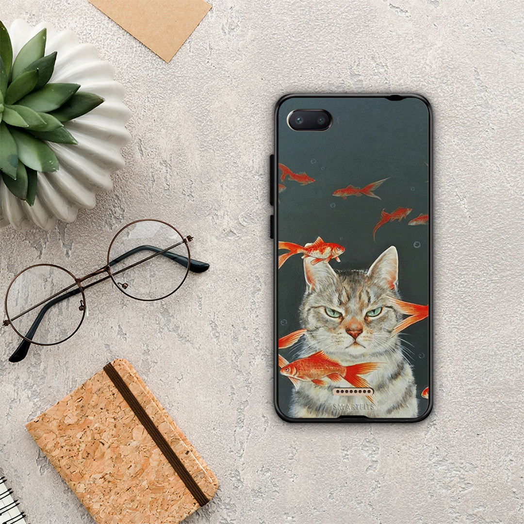 Cat Goldfish - Xiaomi Redmi 6A case