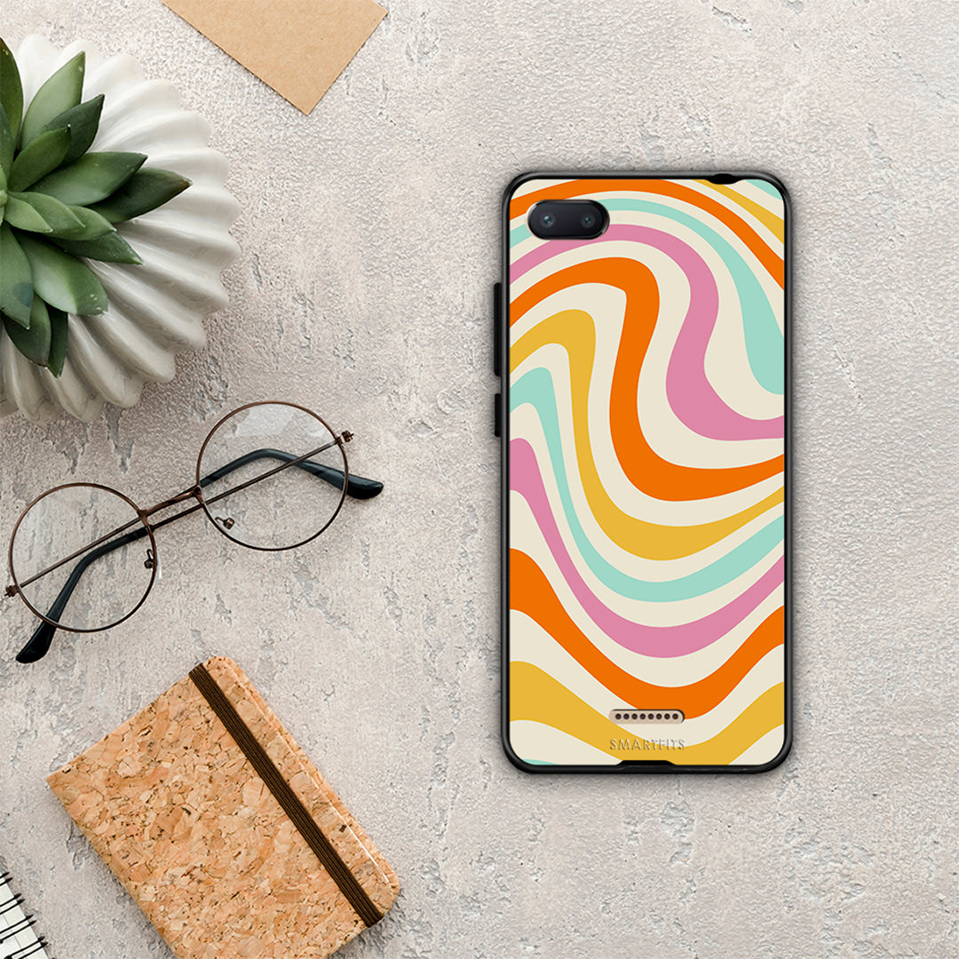 Colorful Waves - Xiaomi Redmi 6A case