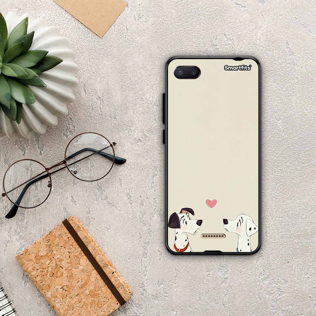 Dalmatians Love - Xiaomi Redmi 6A θήκη