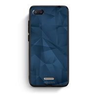 Thumbnail for 39 - Xiaomi Redmi 6A Blue Abstract Geometric case, cover, bumper