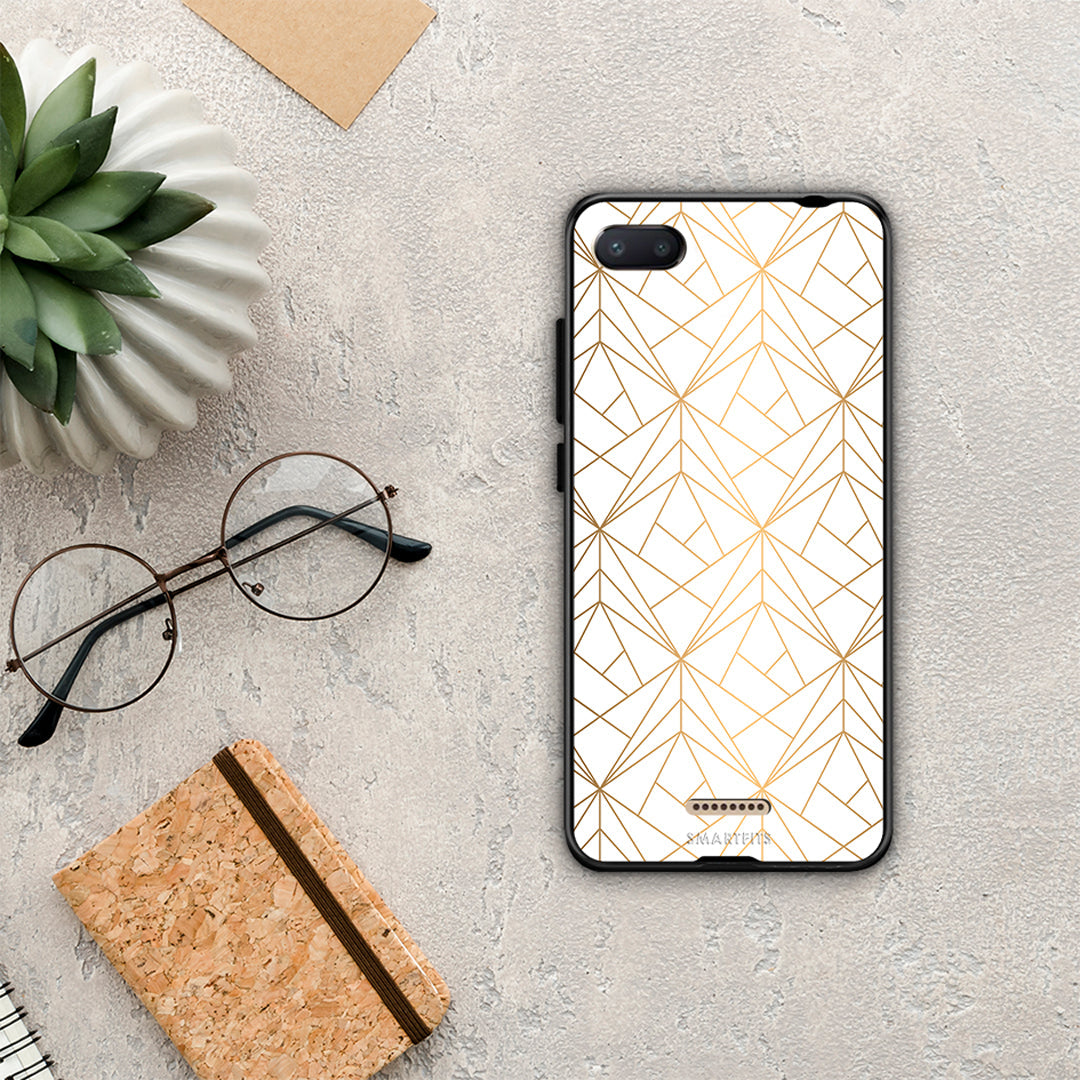 Geometric Luxury White - Xiaomi Redmi 6A case