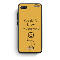 Thumbnail for Xiaomi Redmi 6A My Password Θήκη από τη Smartfits με σχέδιο στο πίσω μέρος και μαύρο περίβλημα | Smartphone case with colorful back and black bezels by Smartfits
