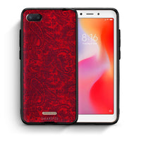 Thumbnail for Θήκη Xiaomi Redmi 6A Paisley Cashmere από τη Smartfits με σχέδιο στο πίσω μέρος και μαύρο περίβλημα | Xiaomi Redmi 6A Paisley Cashmere case with colorful back and black bezels