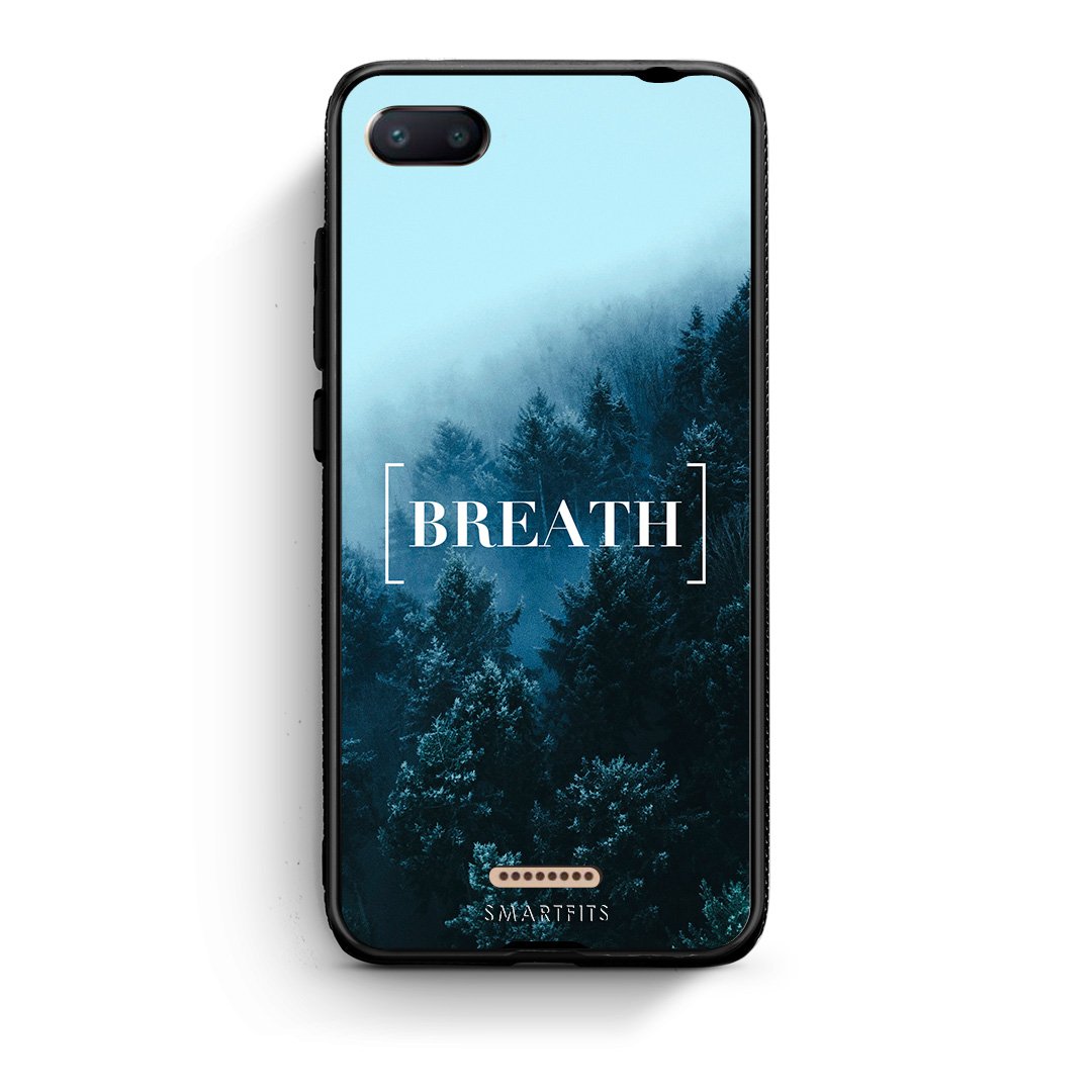 4 - Xiaomi Redmi 6A Breath Quote case, cover, bumper