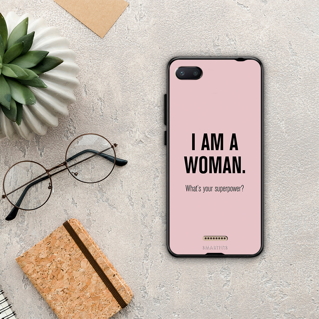 Superpower Woman - Xiaomi Redmi 6A case