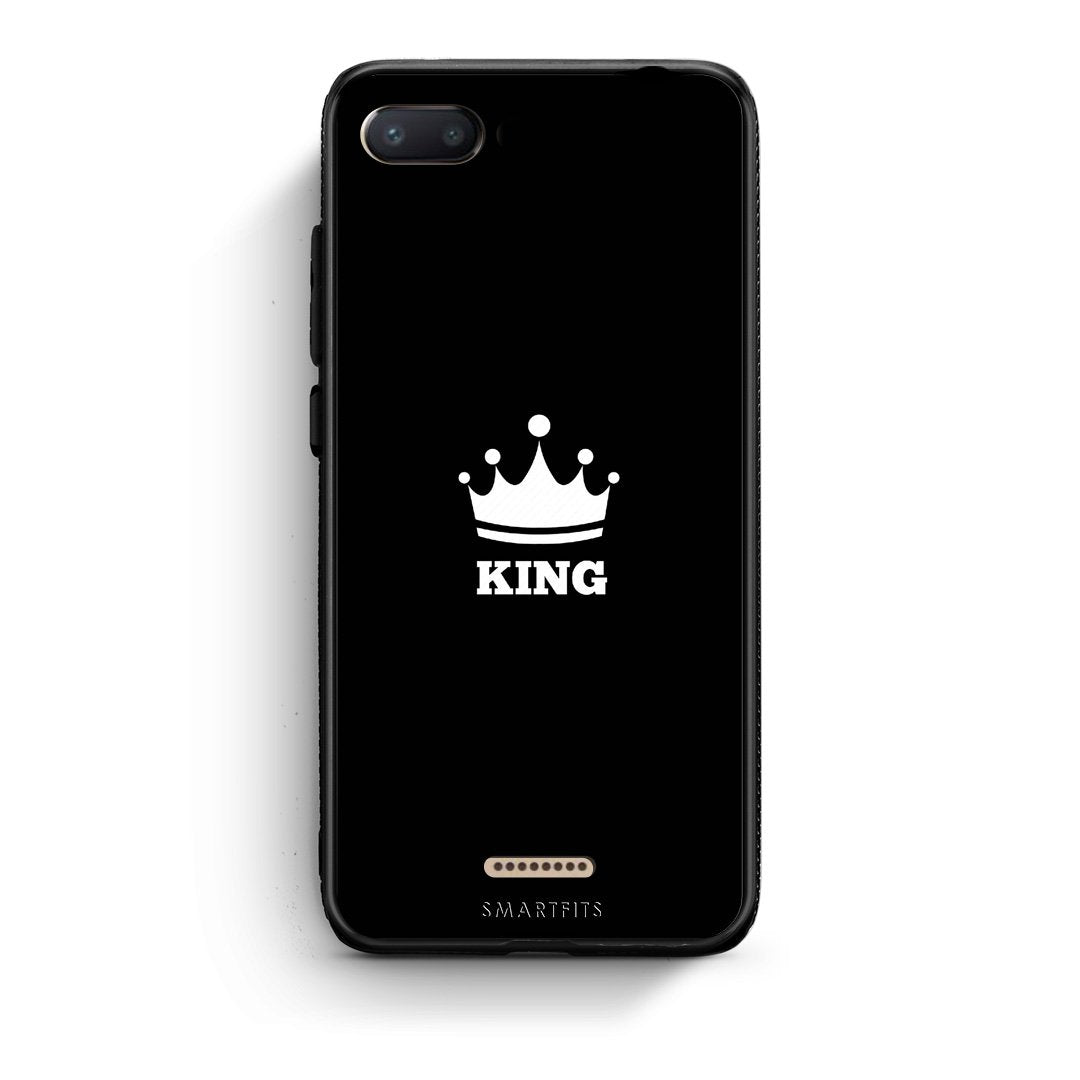4 - Xiaomi Redmi 6A King Valentine case, cover, bumper