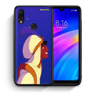 Thumbnail for Θήκη Xiaomi Redmi 7 Alladin And Jasmine Love 1 από τη Smartfits με σχέδιο στο πίσω μέρος και μαύρο περίβλημα | Xiaomi Redmi 7 Alladin And Jasmine Love 1 case with colorful back and black bezels