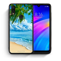 Thumbnail for Θήκη Xiaomi Redmi 7 Beautiful Beach από τη Smartfits με σχέδιο στο πίσω μέρος και μαύρο περίβλημα | Xiaomi Redmi 7 Beautiful Beach case with colorful back and black bezels