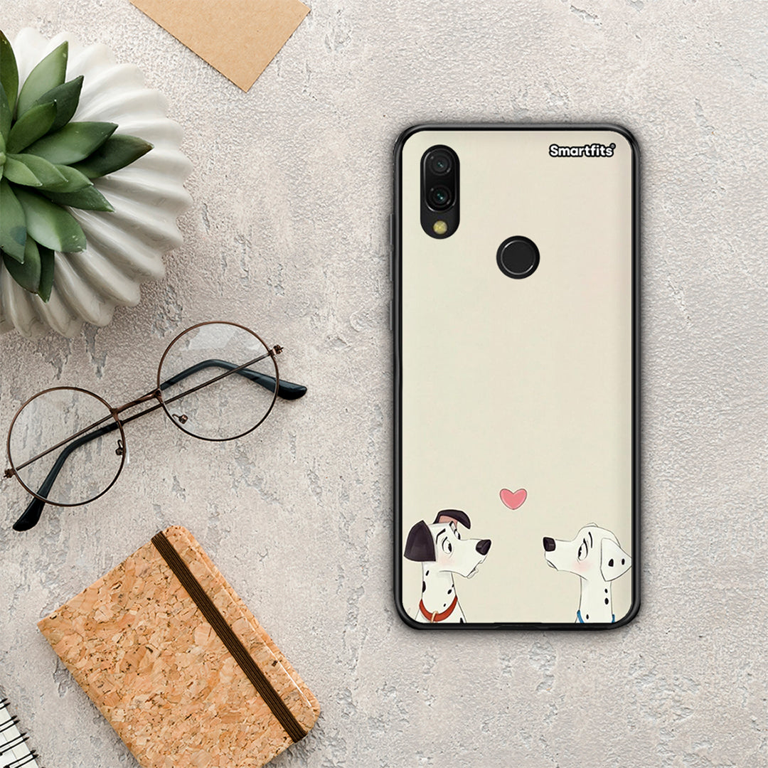 Dalmatians Love - Xiaomi Redmi 7 θήκη
