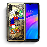 Thumbnail for Θήκη Xiaomi Redmi 7 Duck Money από τη Smartfits με σχέδιο στο πίσω μέρος και μαύρο περίβλημα | Xiaomi Redmi 7 Duck Money case with colorful back and black bezels