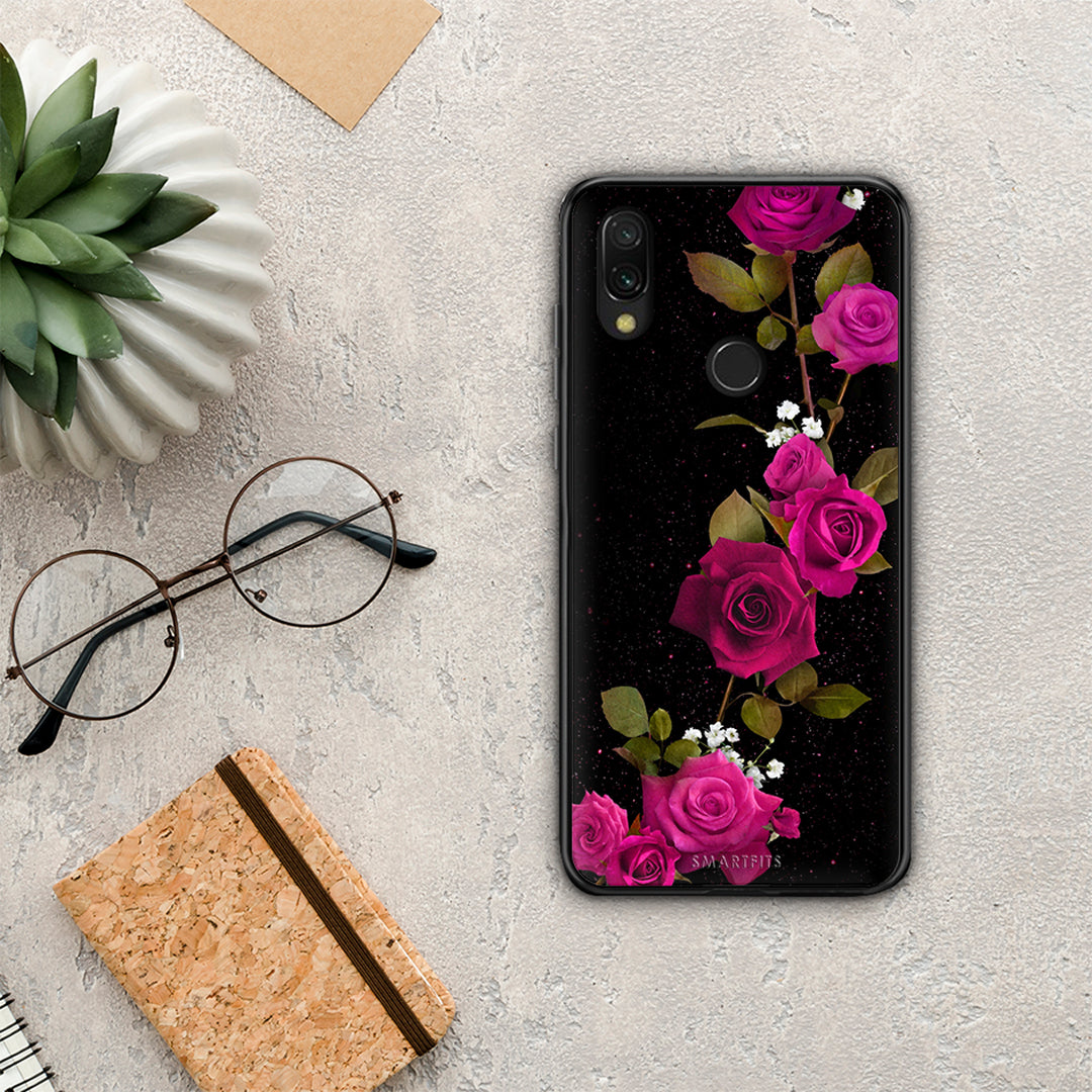 Flower Red Roses - Xiaomi Redmi 7 case