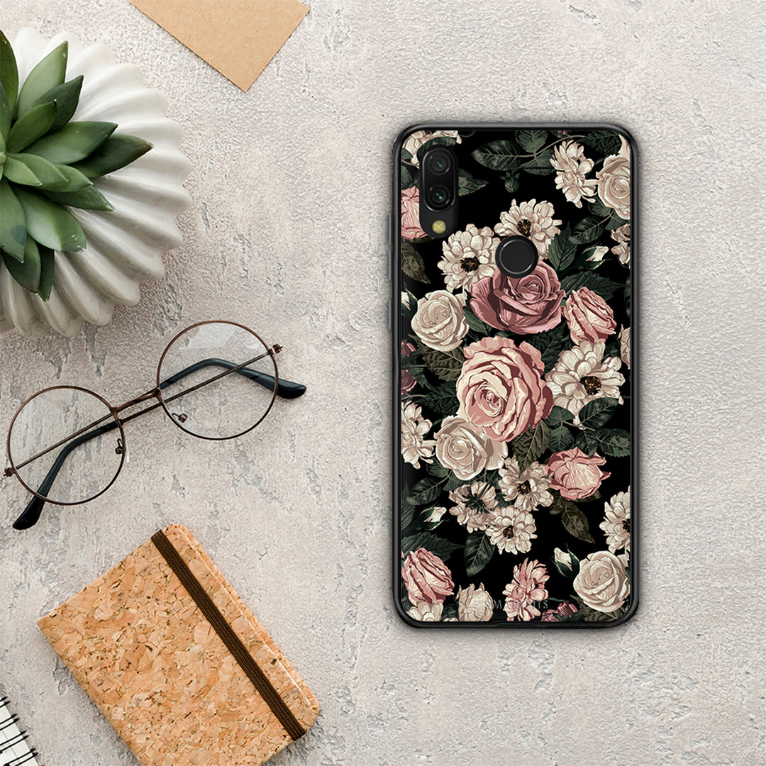 Flower Wild Roses - Xiaomi Redmi 7 case