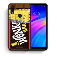 Thumbnail for Θήκη Xiaomi Redmi 7 Golden Ticket από τη Smartfits με σχέδιο στο πίσω μέρος και μαύρο περίβλημα | Xiaomi Redmi 7 Golden Ticket case with colorful back and black bezels