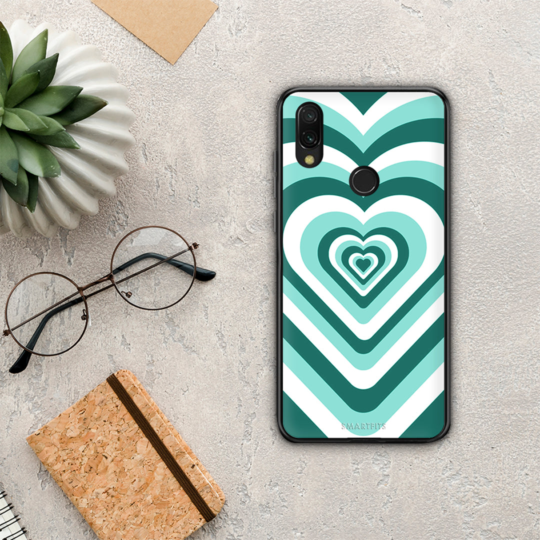Green Hearts - Xiaomi Redmi 7 case