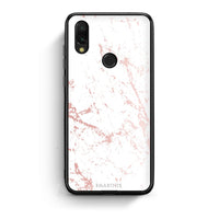 Thumbnail for 116 - Xiaomi Redmi 7 Pink Splash Marble case, cover, bumper