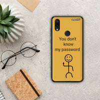 Thumbnail for My Password - Xiaomi Redmi 7 θήκη