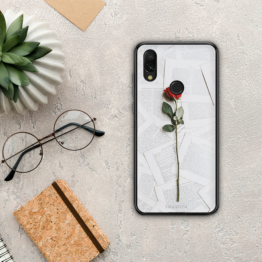 Red Rose - Xiaomi Redmi 7 case