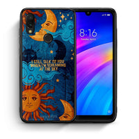 Thumbnail for Θήκη Xiaomi Redmi 7 Screaming Sky από τη Smartfits με σχέδιο στο πίσω μέρος και μαύρο περίβλημα | Xiaomi Redmi 7 Screaming Sky case with colorful back and black bezels