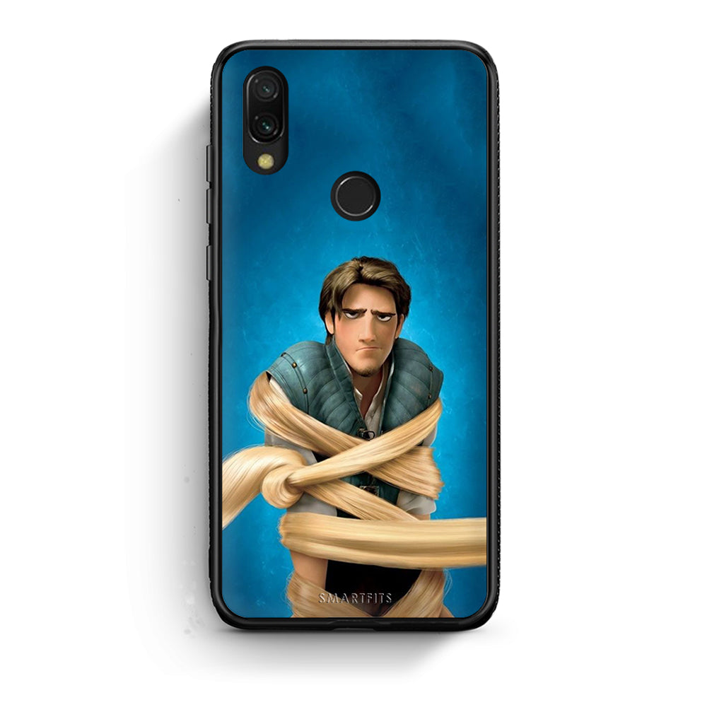 Xiaomi Redmi 7 Tangled 1 Θήκη Αγίου Βαλεντίνου από τη Smartfits με σχέδιο στο πίσω μέρος και μαύρο περίβλημα | Smartphone case with colorful back and black bezels by Smartfits