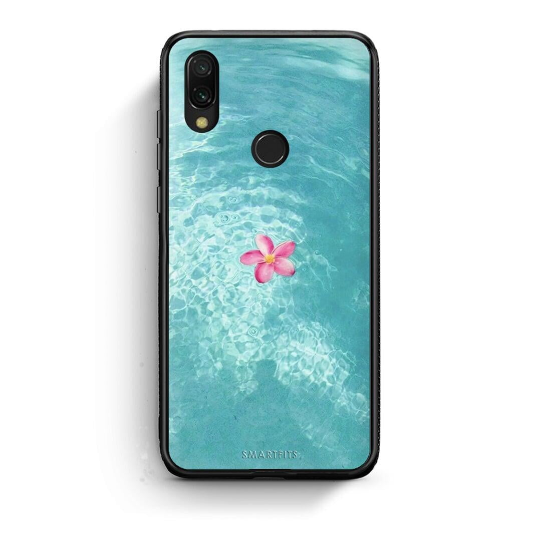 Xiaomi Redmi 7 Water Flower Θήκη από τη Smartfits με σχέδιο στο πίσω μέρος και μαύρο περίβλημα | Smartphone case with colorful back and black bezels by Smartfits