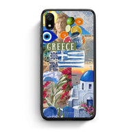 Thumbnail for Xiaomi Redmi 7A All Greek Θήκη από τη Smartfits με σχέδιο στο πίσω μέρος και μαύρο περίβλημα | Smartphone case with colorful back and black bezels by Smartfits