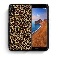 Thumbnail for Θήκη Xiaomi Redmi 7A Leopard Animal από τη Smartfits με σχέδιο στο πίσω μέρος και μαύρο περίβλημα | Xiaomi Redmi 7A Leopard Animal case with colorful back and black bezels