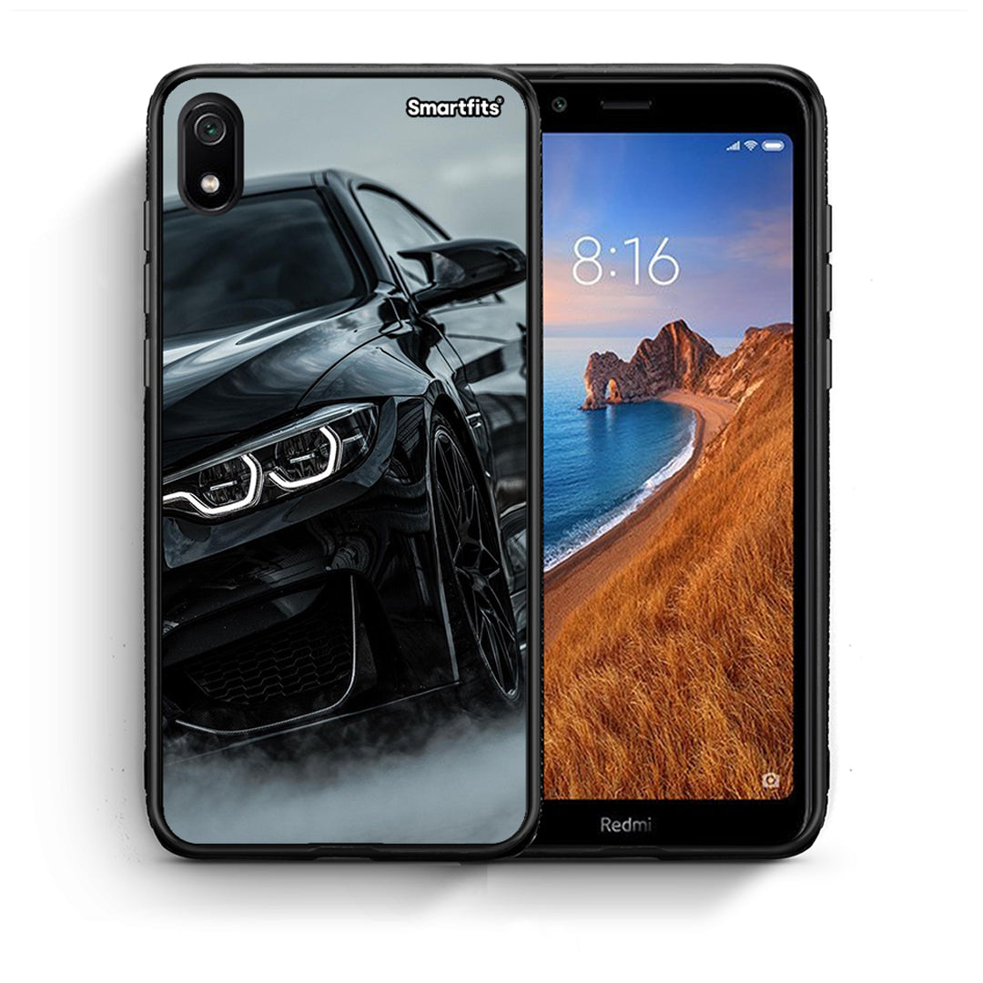 Θήκη Xiaomi Redmi 7A Black BMW από τη Smartfits με σχέδιο στο πίσω μέρος και μαύρο περίβλημα | Xiaomi Redmi 7A Black BMW case with colorful back and black bezels