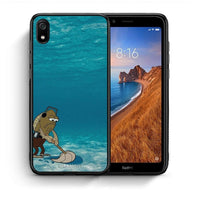 Thumbnail for Θήκη Xiaomi Redmi 7A Clean The Ocean από τη Smartfits με σχέδιο στο πίσω μέρος και μαύρο περίβλημα | Xiaomi Redmi 7A Clean The Ocean case with colorful back and black bezels