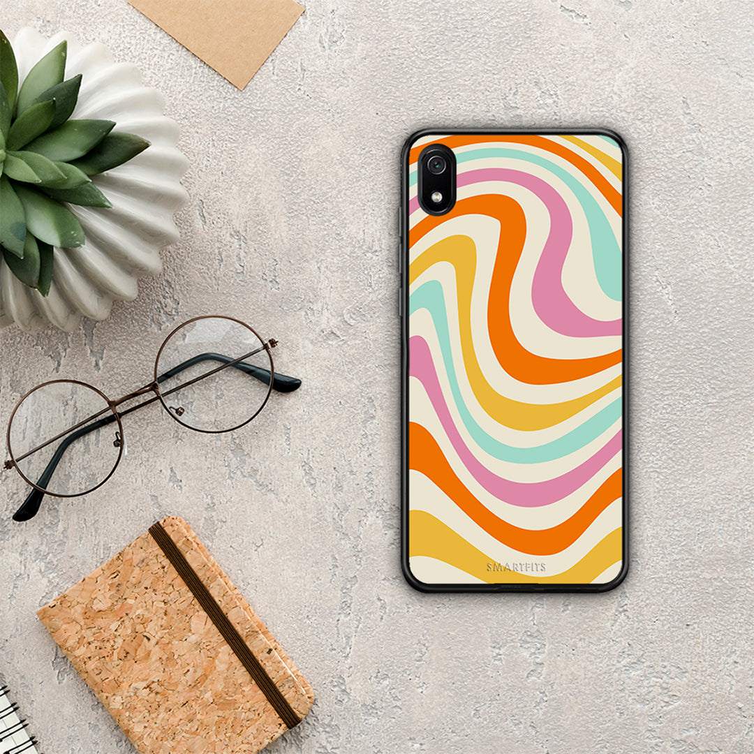 Colorful Waves - Xiaomi Redmi 7a case