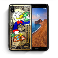 Thumbnail for Θήκη Xiaomi Redmi 7A Duck Money από τη Smartfits με σχέδιο στο πίσω μέρος και μαύρο περίβλημα | Xiaomi Redmi 7A Duck Money case with colorful back and black bezels