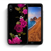 Thumbnail for Θήκη Xiaomi Redmi 7A Red Roses Flower από τη Smartfits με σχέδιο στο πίσω μέρος και μαύρο περίβλημα | Xiaomi Redmi 7A Red Roses Flower case with colorful back and black bezels