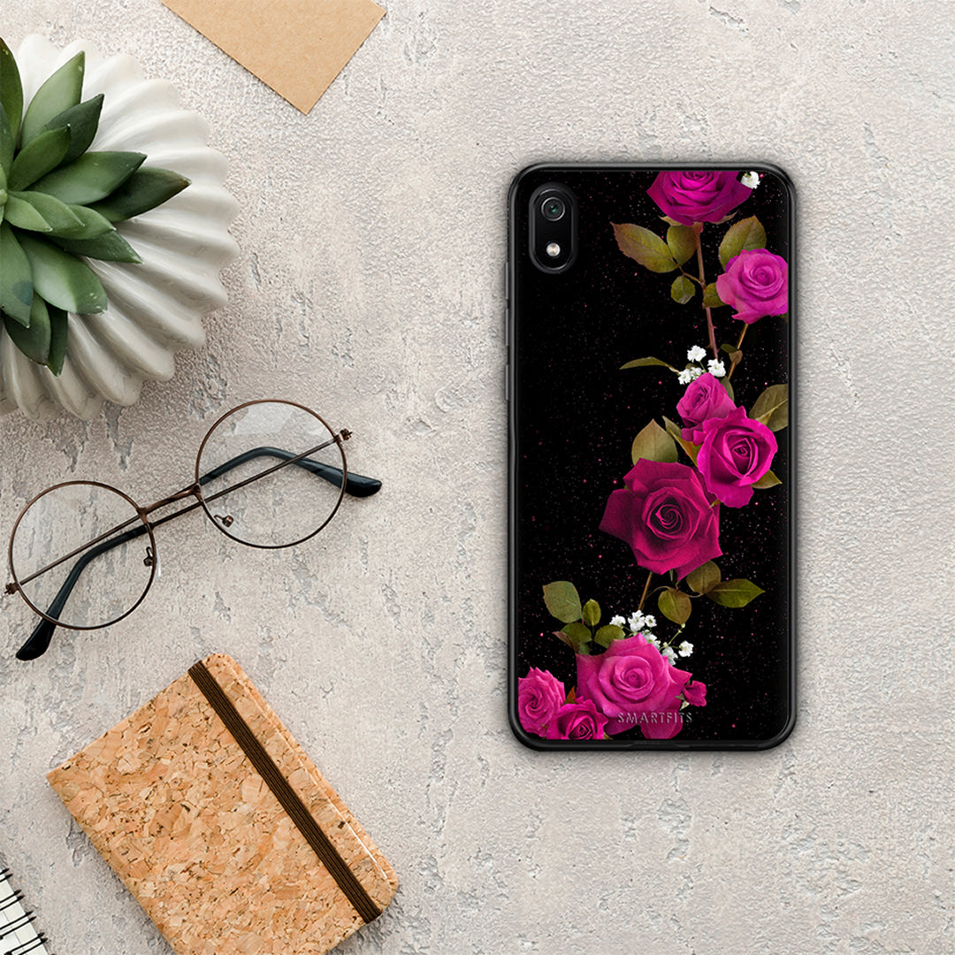 Flower Red Roses - Xiaomi Redmi 7A case