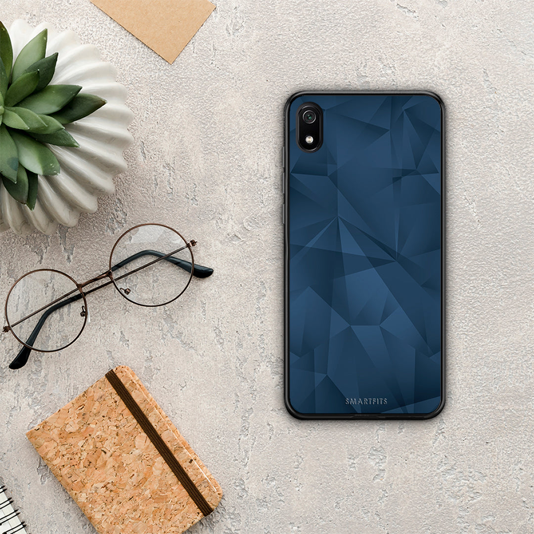 Geometric Blue Abstract - Xiaomi Redmi 7A case