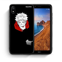 Thumbnail for Θήκη Xiaomi Redmi 7A Itadori Anime από τη Smartfits με σχέδιο στο πίσω μέρος και μαύρο περίβλημα | Xiaomi Redmi 7A Itadori Anime case with colorful back and black bezels