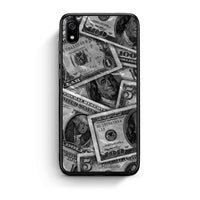 Thumbnail for Xiaomi Redmi 7A Money Dollars θήκη από τη Smartfits με σχέδιο στο πίσω μέρος και μαύρο περίβλημα | Smartphone case with colorful back and black bezels by Smartfits