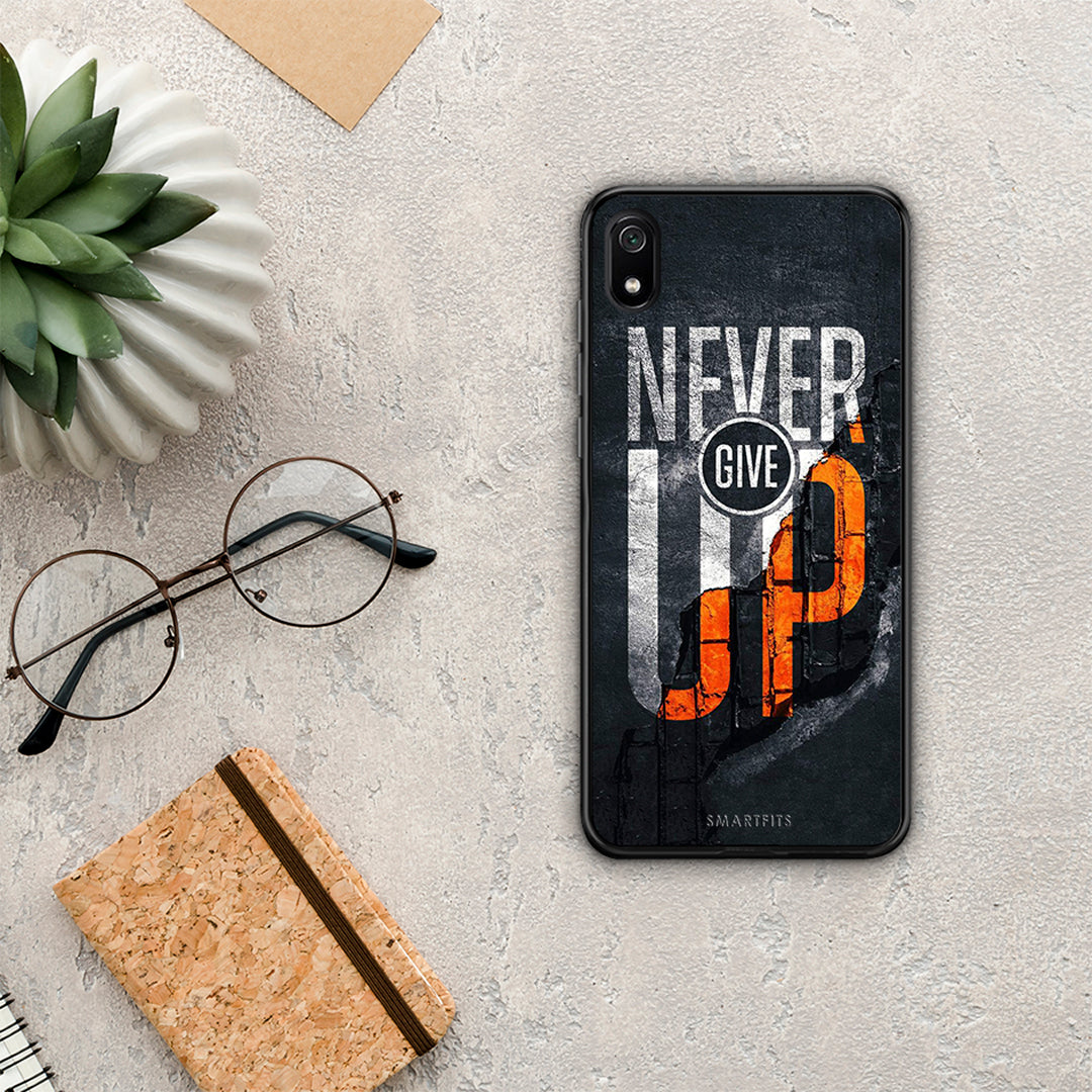 Never Give Up - Xiaomi Redmi 7A θήκη