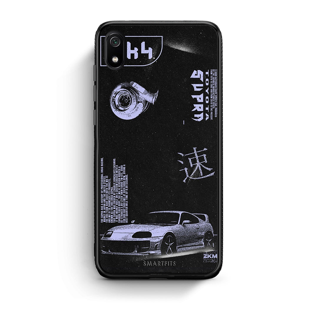 Xiaomi Redmi 7A Tokyo Drift Θήκη Αγίου Βαλεντίνου από τη Smartfits με σχέδιο στο πίσω μέρος και μαύρο περίβλημα | Smartphone case with colorful back and black bezels by Smartfits