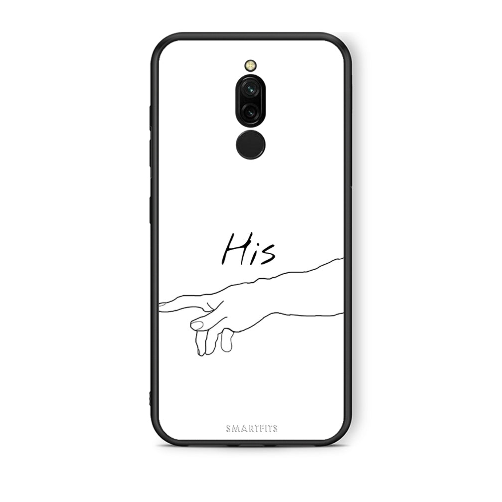 Xiaomi Redmi 8 Aeshetic Love 2 Θήκη Αγίου Βαλεντίνου από τη Smartfits με σχέδιο στο πίσω μέρος και μαύρο περίβλημα | Smartphone case with colorful back and black bezels by Smartfits