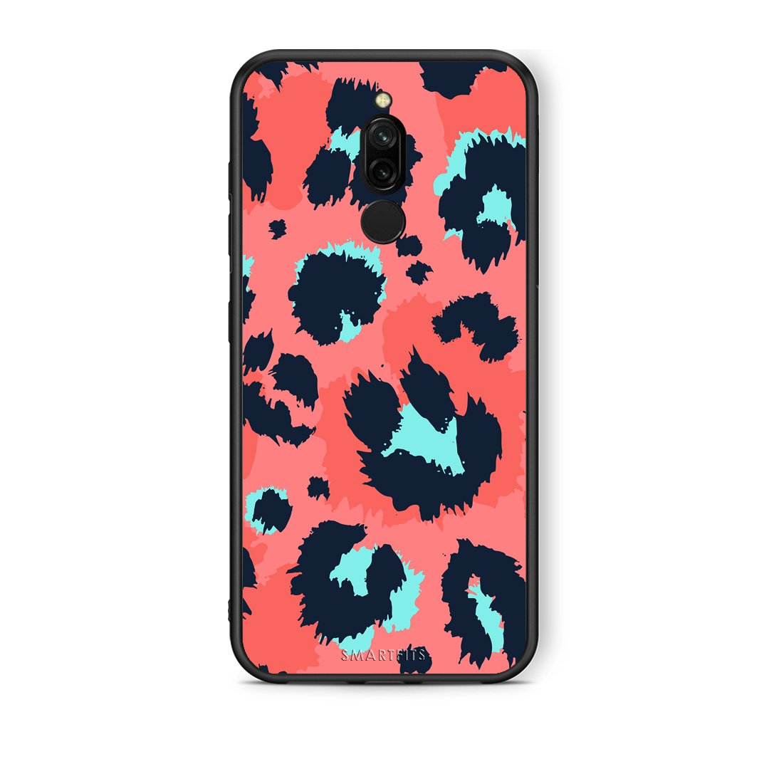22 - Xiaomi Redmi 8 Pink Leopard Animal case, cover, bumper