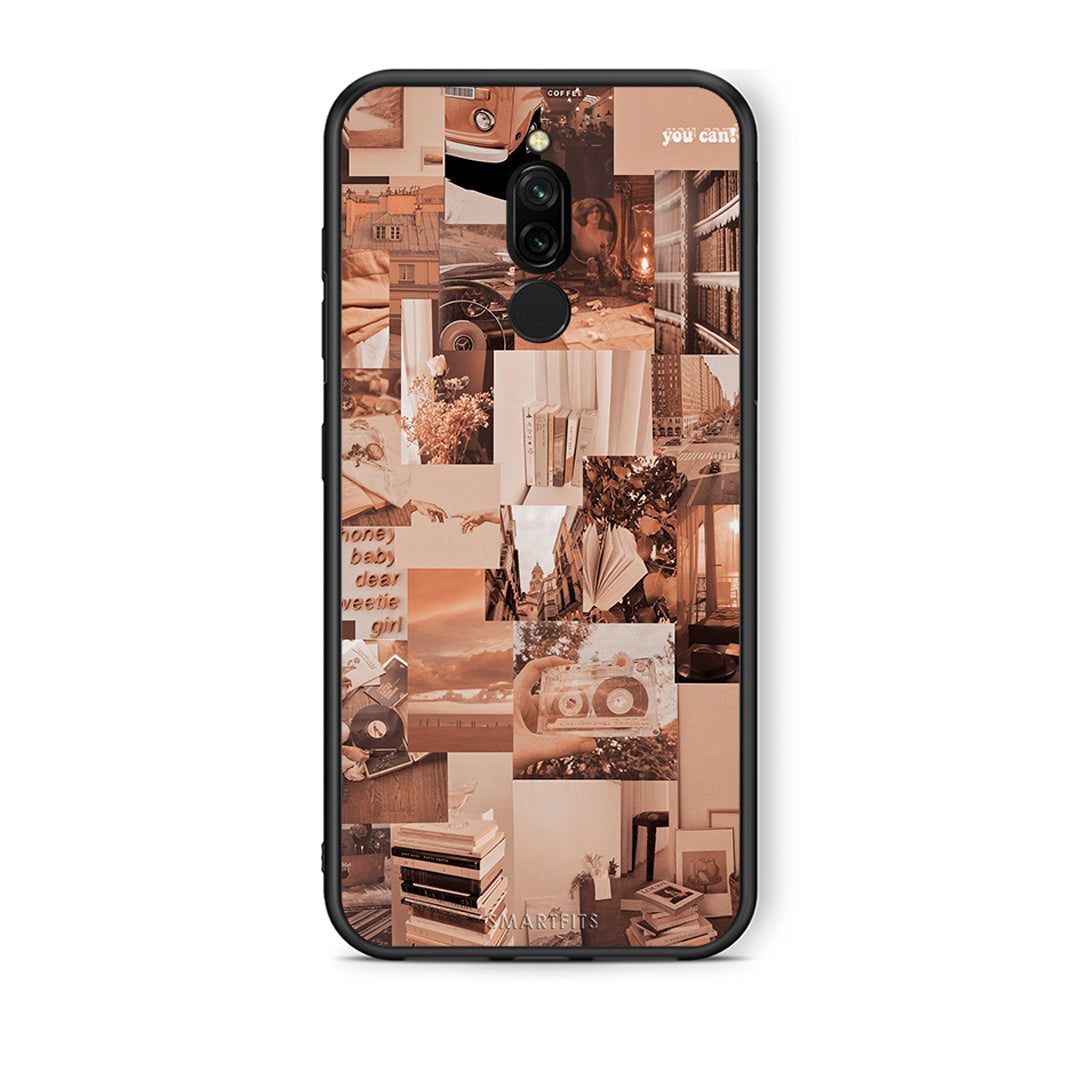 Xiaomi Redmi 8 Collage You Can Θήκη Αγίου Βαλεντίνου από τη Smartfits με σχέδιο στο πίσω μέρος και μαύρο περίβλημα | Smartphone case with colorful back and black bezels by Smartfits