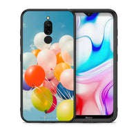 Thumbnail for Θήκη Xiaomi Redmi 8 Colorful Balloons από τη Smartfits με σχέδιο στο πίσω μέρος και μαύρο περίβλημα | Xiaomi Redmi 8 Colorful Balloons case with colorful back and black bezels