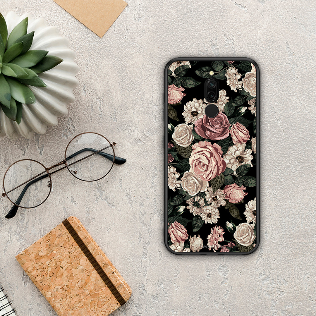 Flower Wild Roses - Xiaomi Redmi 8 case