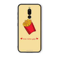 Thumbnail for Xiaomi Redmi 8 Fries Before Guys Θήκη Αγίου Βαλεντίνου από τη Smartfits με σχέδιο στο πίσω μέρος και μαύρο περίβλημα | Smartphone case with colorful back and black bezels by Smartfits