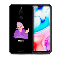 Thumbnail for Θήκη Xiaomi Redmi 8 Grandma Mood Black από τη Smartfits με σχέδιο στο πίσω μέρος και μαύρο περίβλημα | Xiaomi Redmi 8 Grandma Mood Black case with colorful back and black bezels