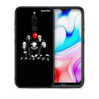 Thumbnail for Θήκη Xiaomi Redmi 8 Halloween Friends από τη Smartfits με σχέδιο στο πίσω μέρος και μαύρο περίβλημα | Xiaomi Redmi 8 Halloween Friends case with colorful back and black bezels