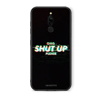 Thumbnail for Xiaomi Redmi 8 OMG ShutUp θήκη από τη Smartfits με σχέδιο στο πίσω μέρος και μαύρο περίβλημα | Smartphone case with colorful back and black bezels by Smartfits