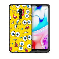 Thumbnail for Θήκη Xiaomi Redmi 8 Sponge PopArt από τη Smartfits με σχέδιο στο πίσω μέρος και μαύρο περίβλημα | Xiaomi Redmi 8 Sponge PopArt case with colorful back and black bezels