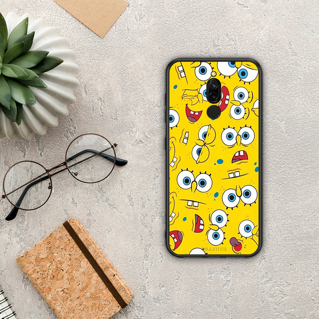 PopArt Sponge - Xiaomi Redmi 8 case 
